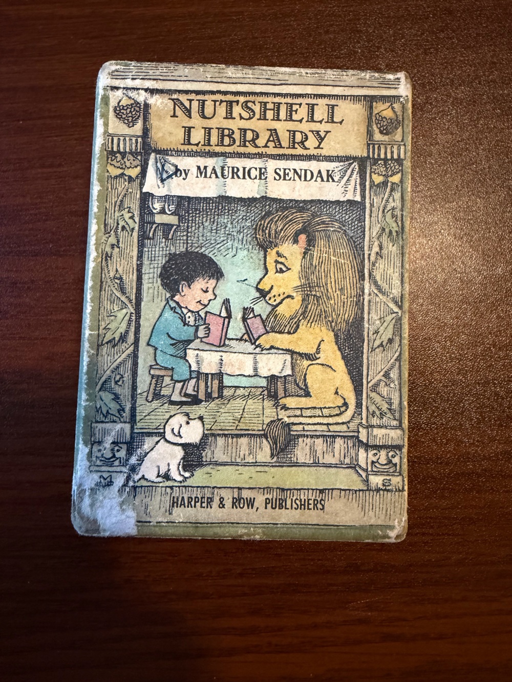 Vintage Maurice Sendak Nutshell Library 4-Book Boxed Set (1962 Edition)